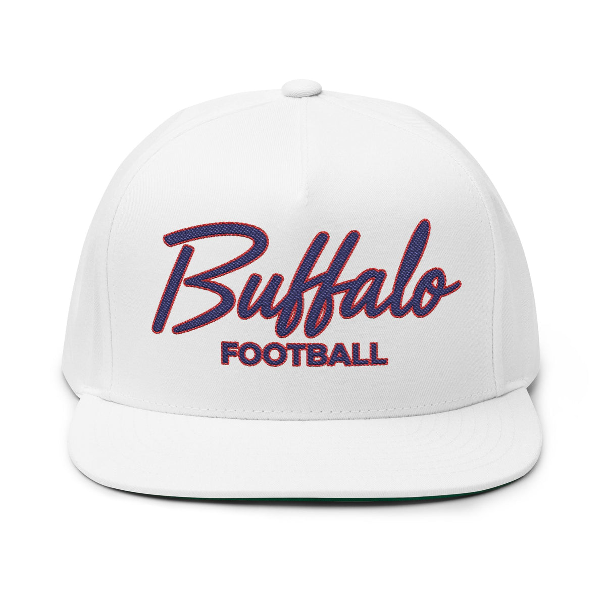 Buffalo Football Hat – Retro Script Buffalo NY Snapback Cap | 716 Sideline Gear
