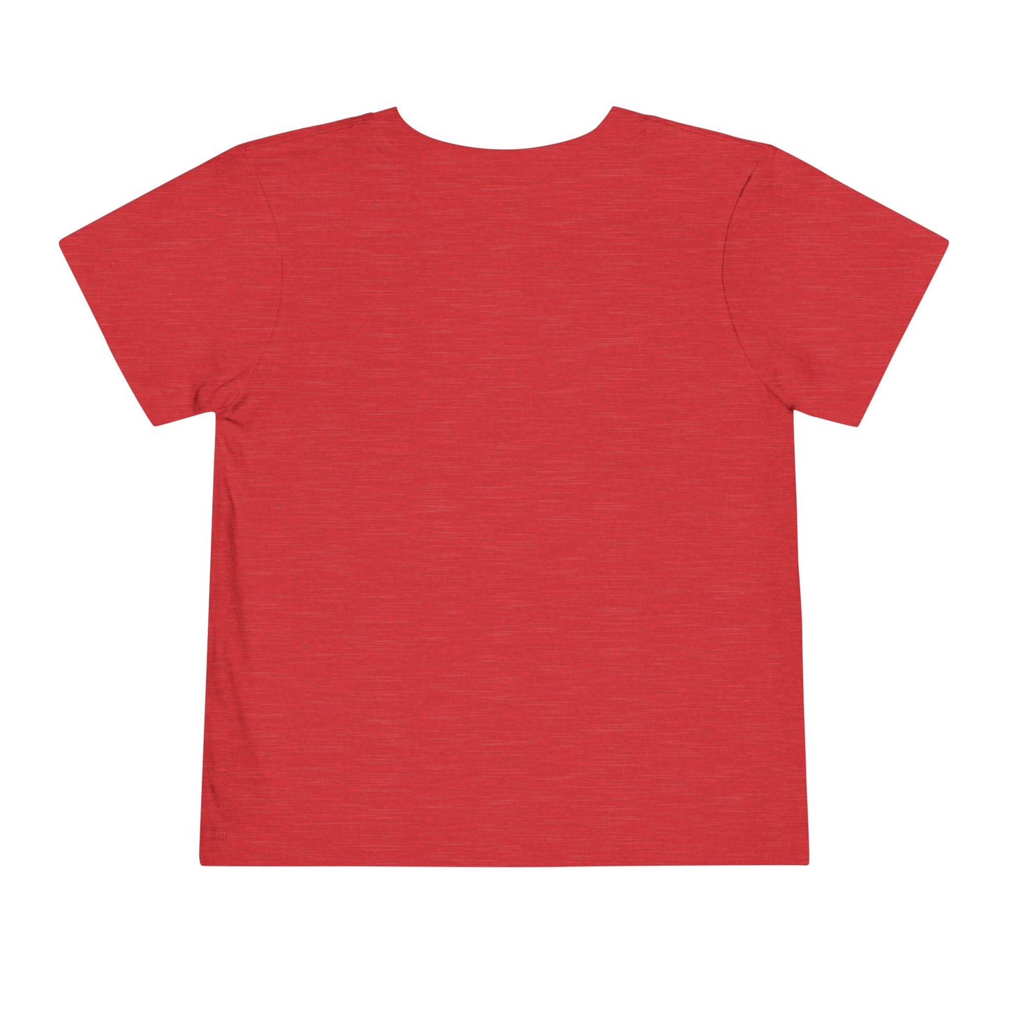 Toddler Tee — Buffalo Head in Santa Hat Christmas Shirt