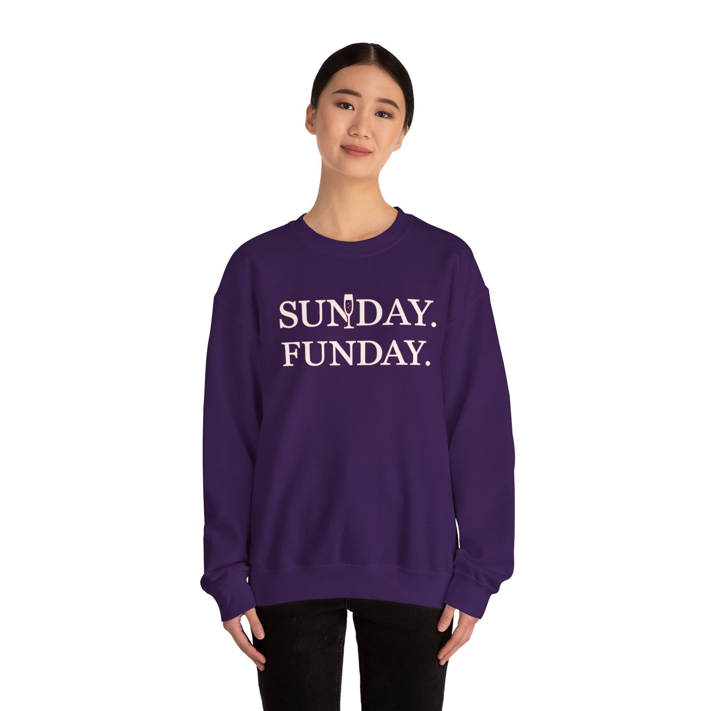 Sunday Funday Sweatshirt – Cozy Brunch Weekend Crewneck | Teesrus716