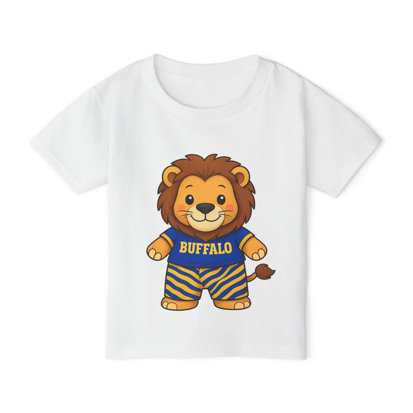 Buffalo Hockey Toddler T-Shirt – Baby Lion Graphic Tee | 716 Kids Apparel | Teesrus716