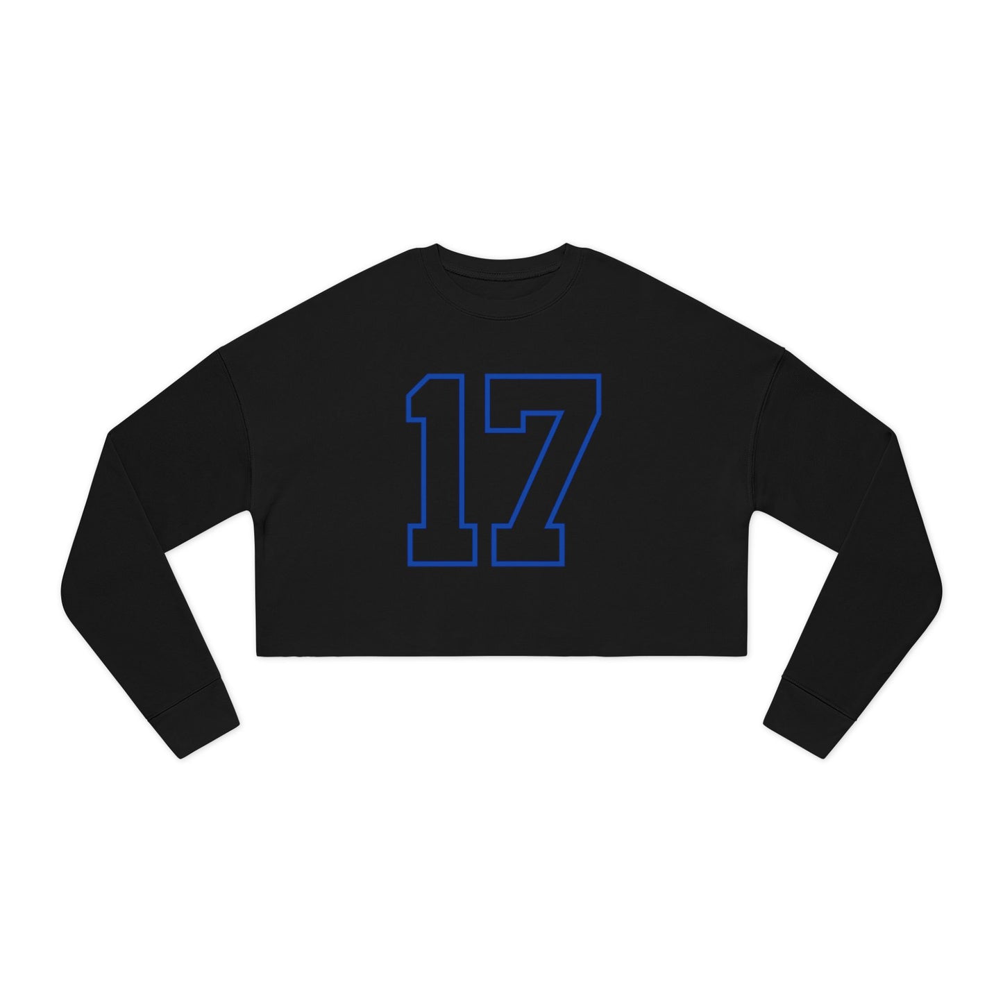 Buffalo Football Number 17 Cropped Sweatshirt