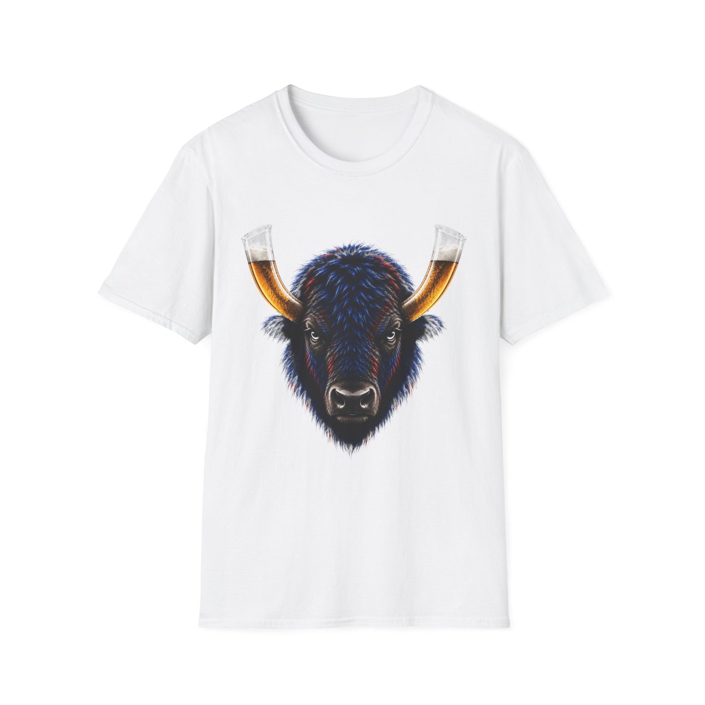 Buffalo Beer Horn T-Shirt – Buffalo Football Tailgate Shirt | 716 Game Day Apparel