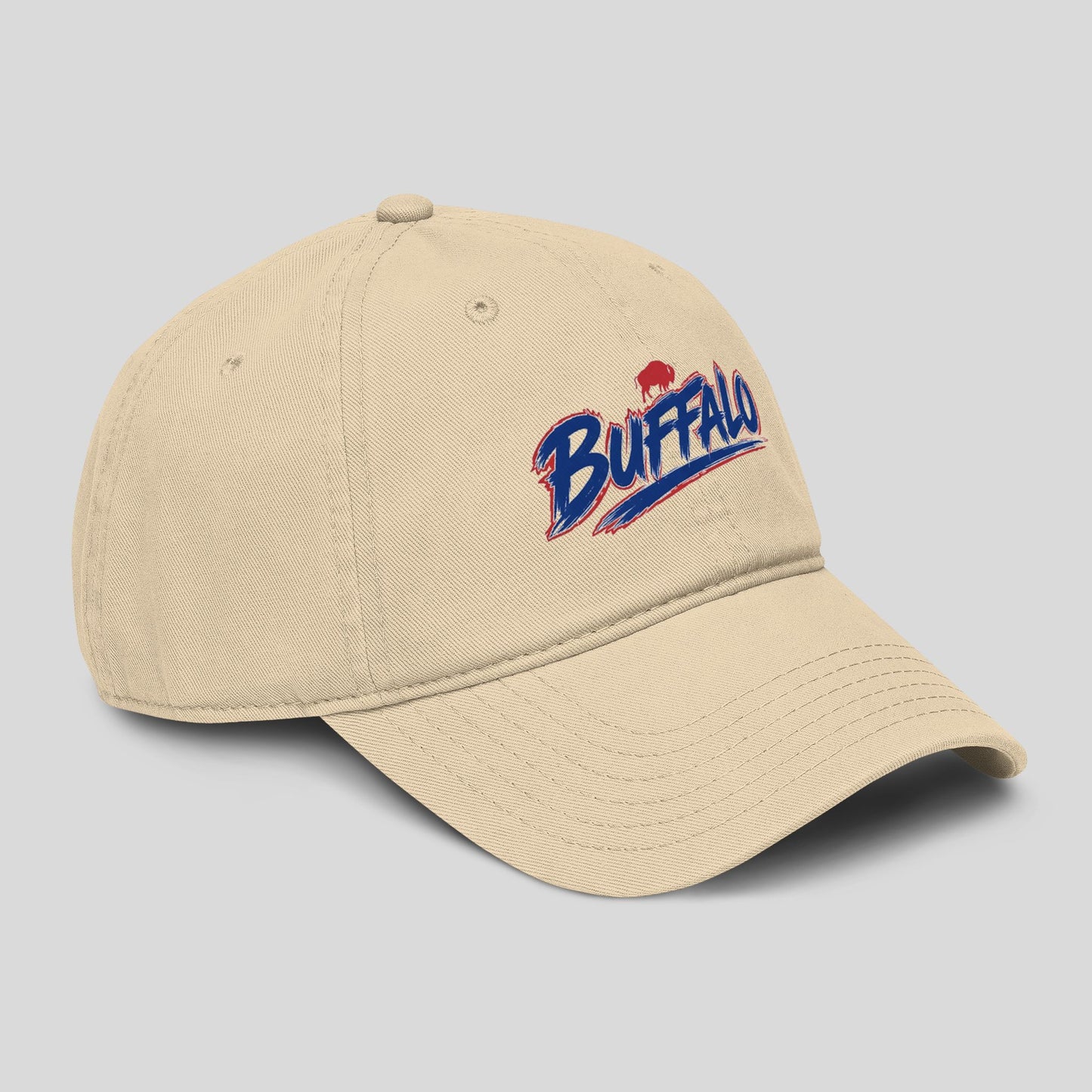 Buffalo Script Washed Baseball Cap