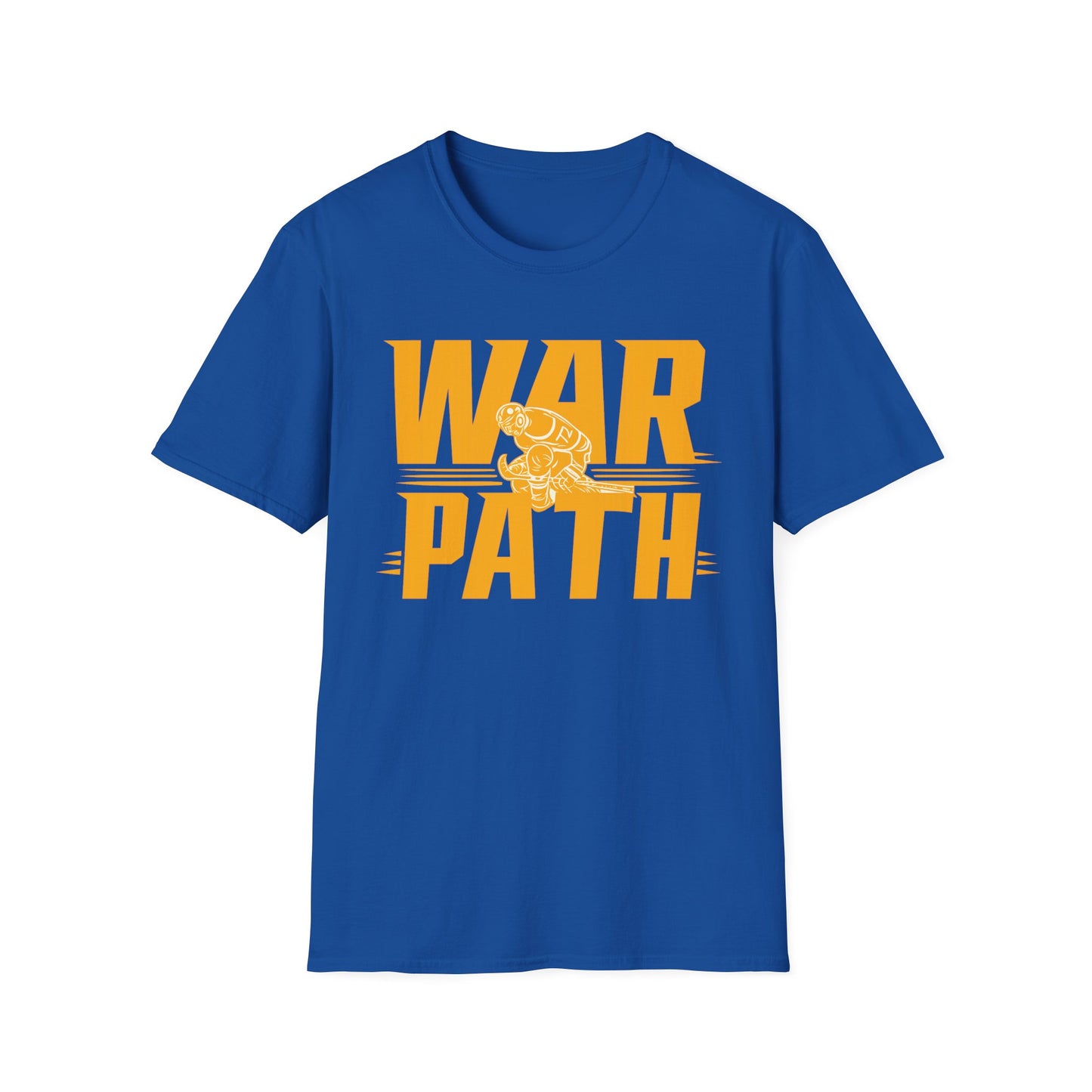 Buffalo Hockey T-Shirt – WAR PATH Graphic Tee | Blue & Gold 716 Shirt | Teesrus716