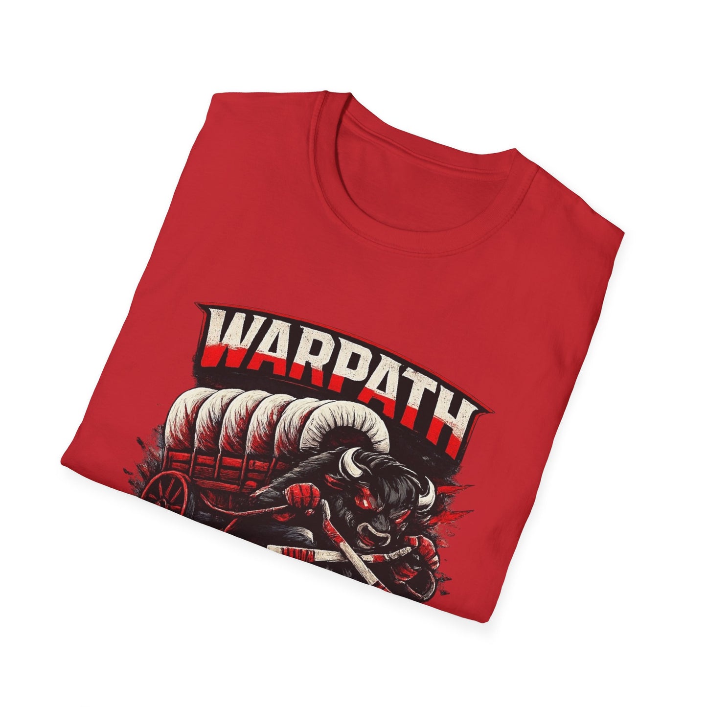 Buffalo Hockey Warpath Tee — Black & Red Fan T-Shirt