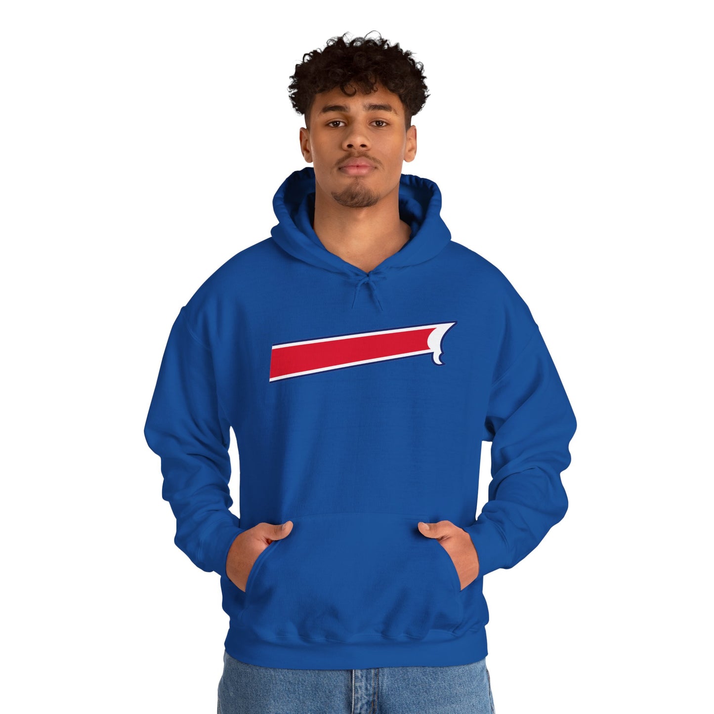 Nickel City Stripe Hoodie | Buffalo Nickel City Sweatshirt | Buffalo Football Hoodie | Buffalo NY Apparel