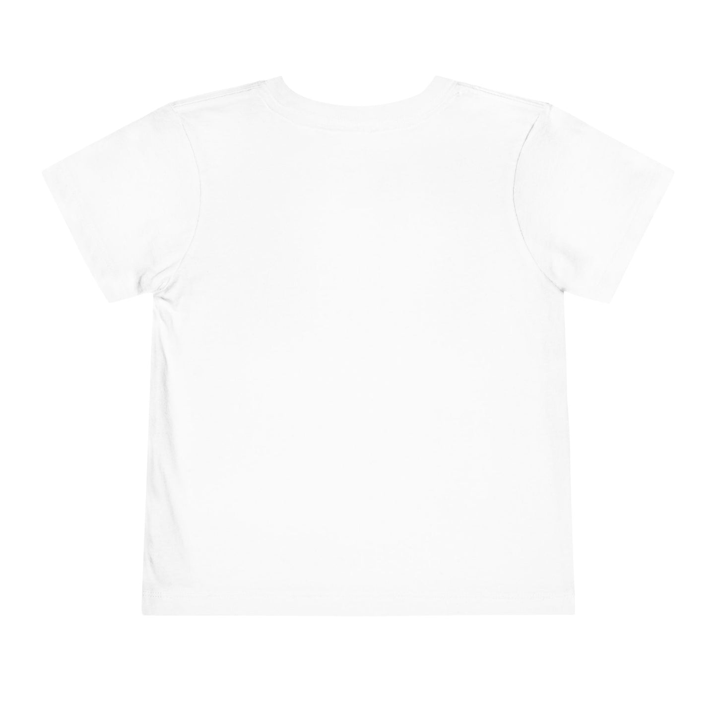 Toddler Tee — Buffalo Head in Santa Hat Christmas Shirt