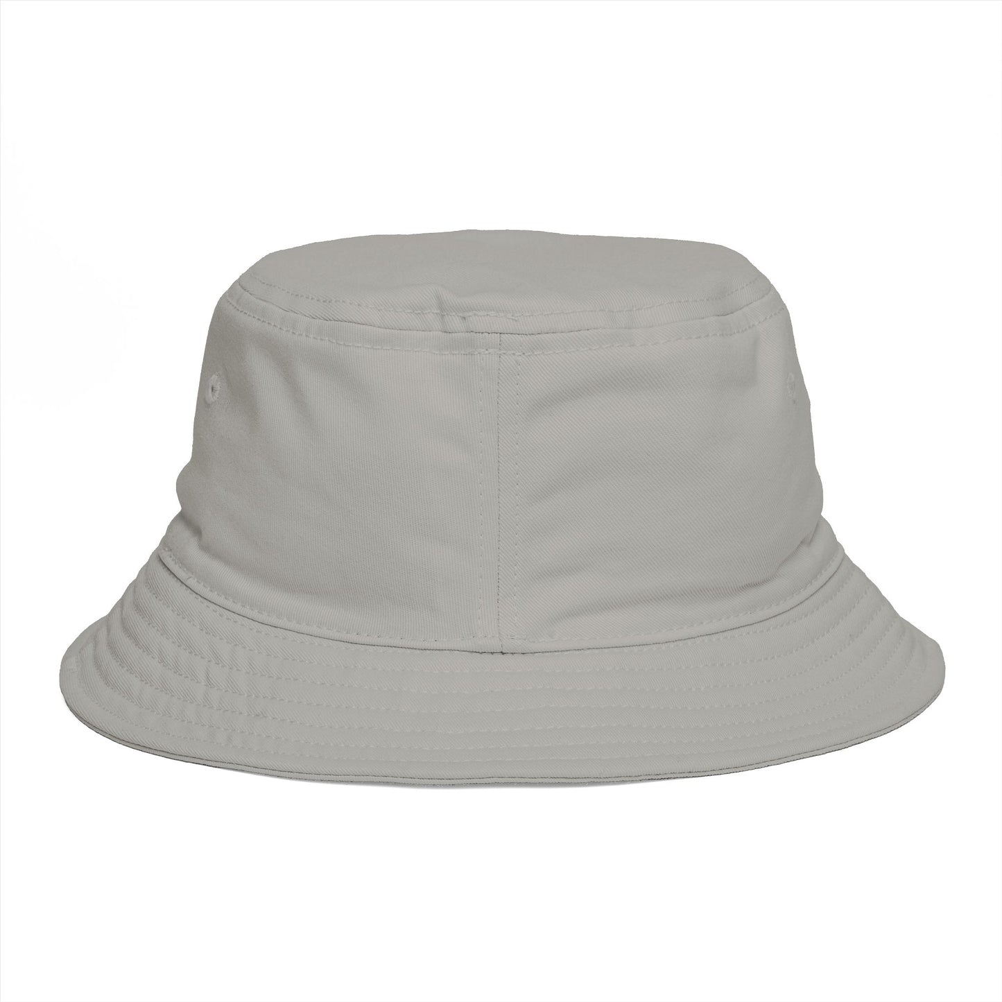 Brown Bucket Hat with Vintage Circus Performer Embroidery