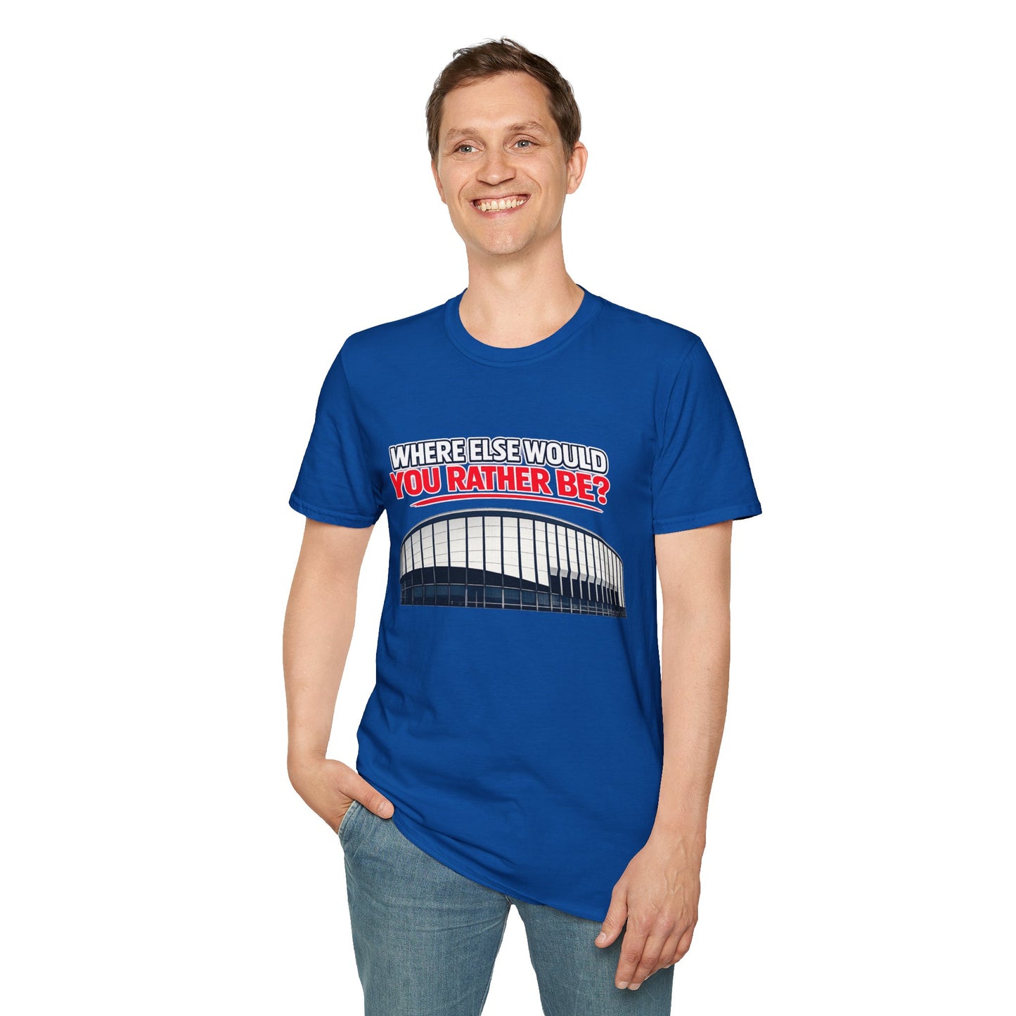 Where Else Would You Rather Be? Buffalo Football Stadium T-Shirt | Teesrus716