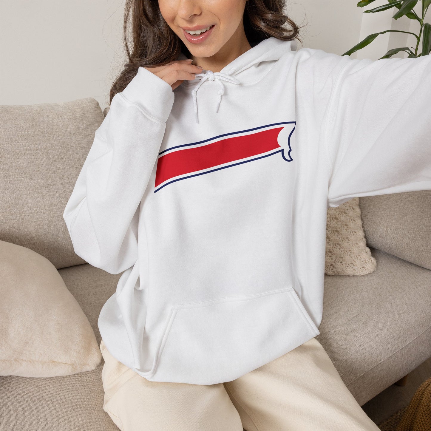 Nickel City Stripe Hoodie | Buffalo Nickel City Sweatshirt | Buffalo Football Hoodie | Buffalo NY Apparel