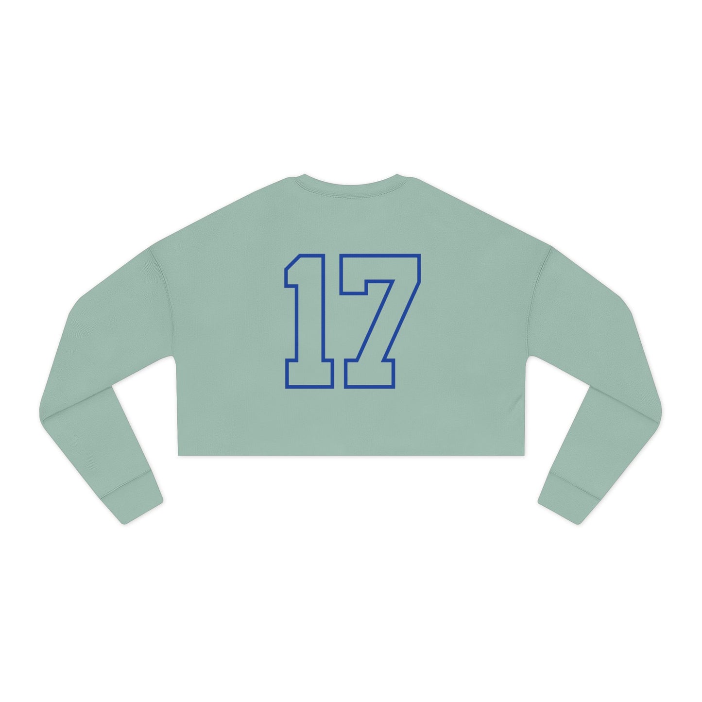 Buffalo Football Number 17 Cropped Sweatshirt