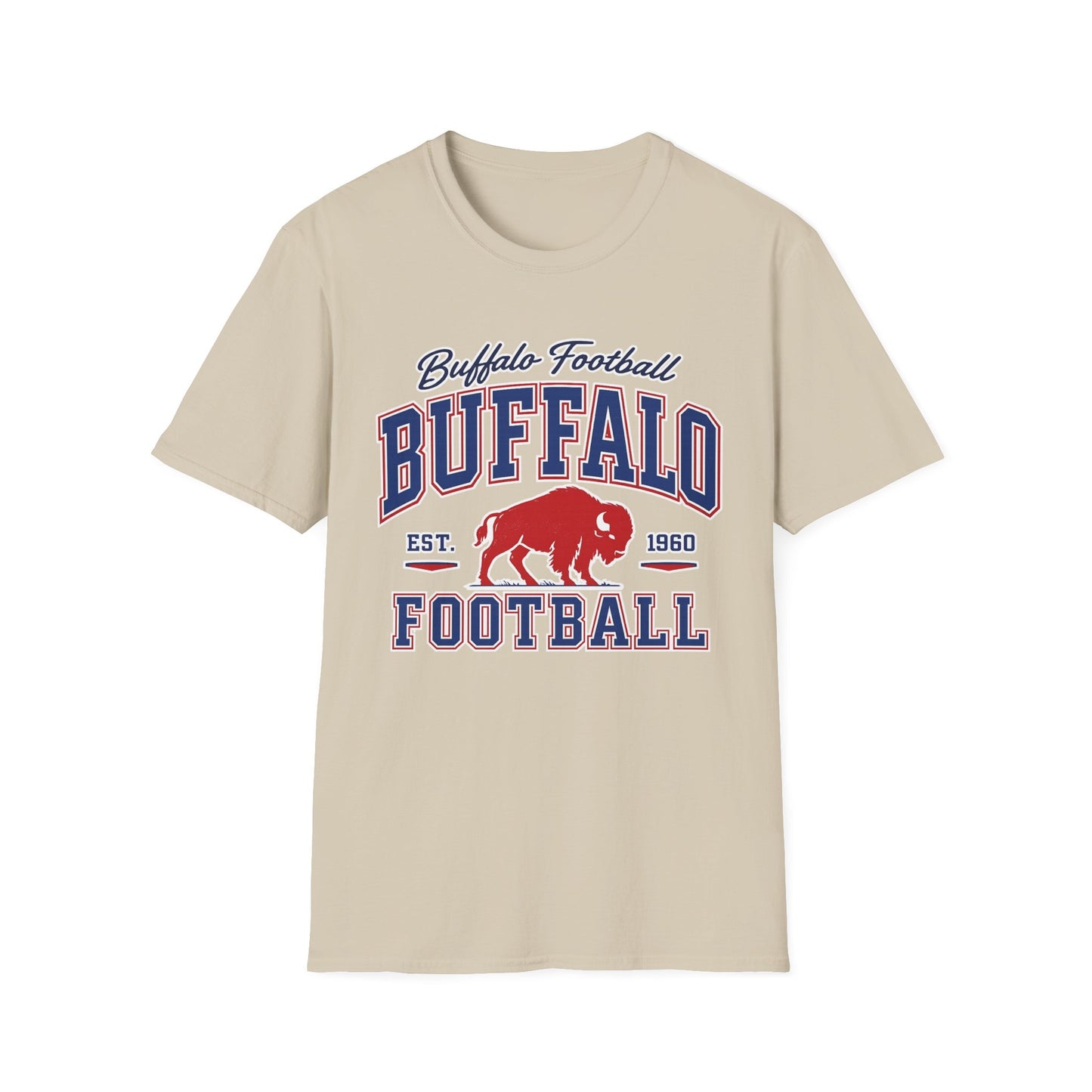 Buffalo Football Shirt | Vintage Buffalo Football T-Shirt | Buffalo Bison Fan Apparel