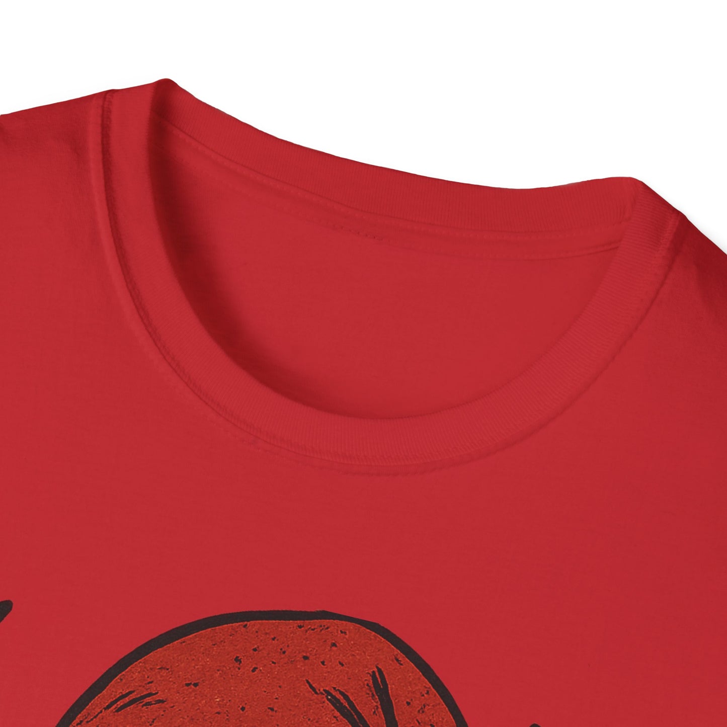 Buffalo Head Christmas T-Shirt — Rustic Holiday Santa Hat Tee