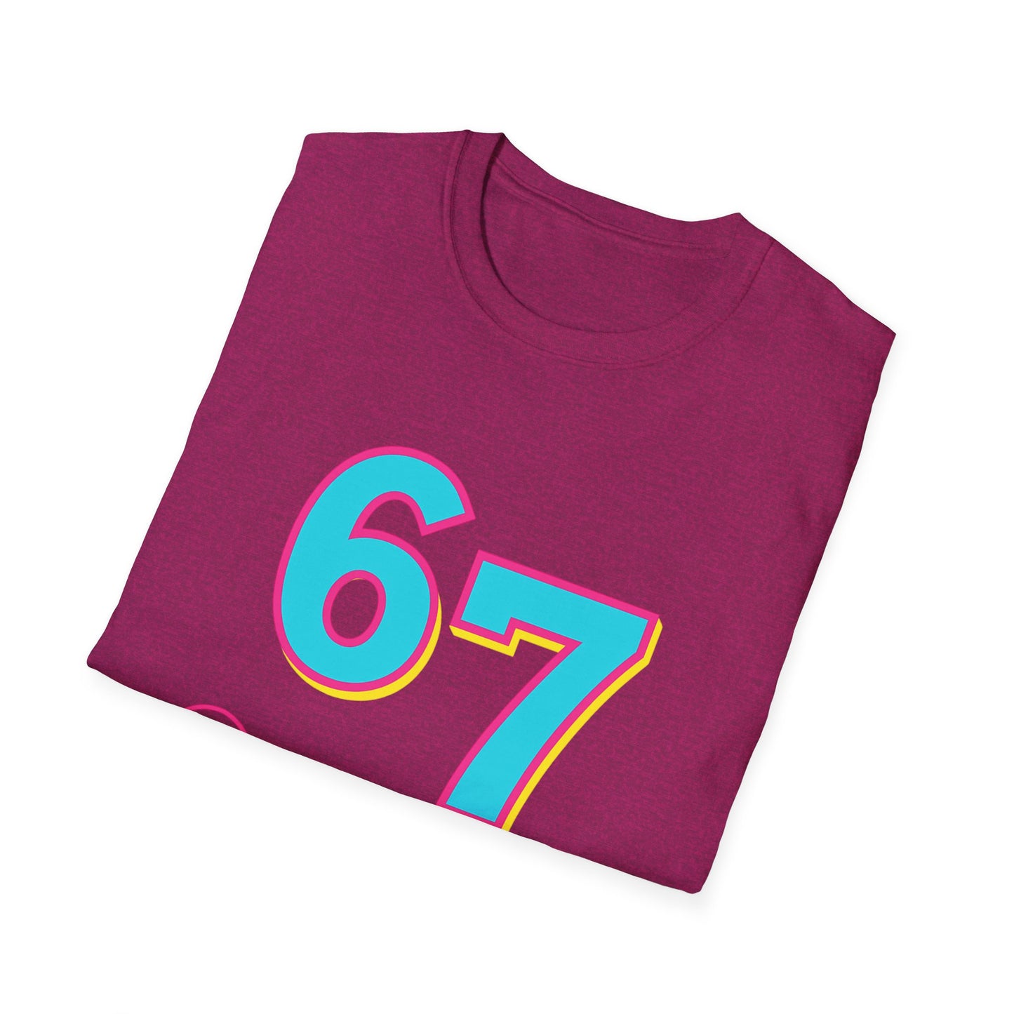6 7 T-Shirt - Unisex Softstyle