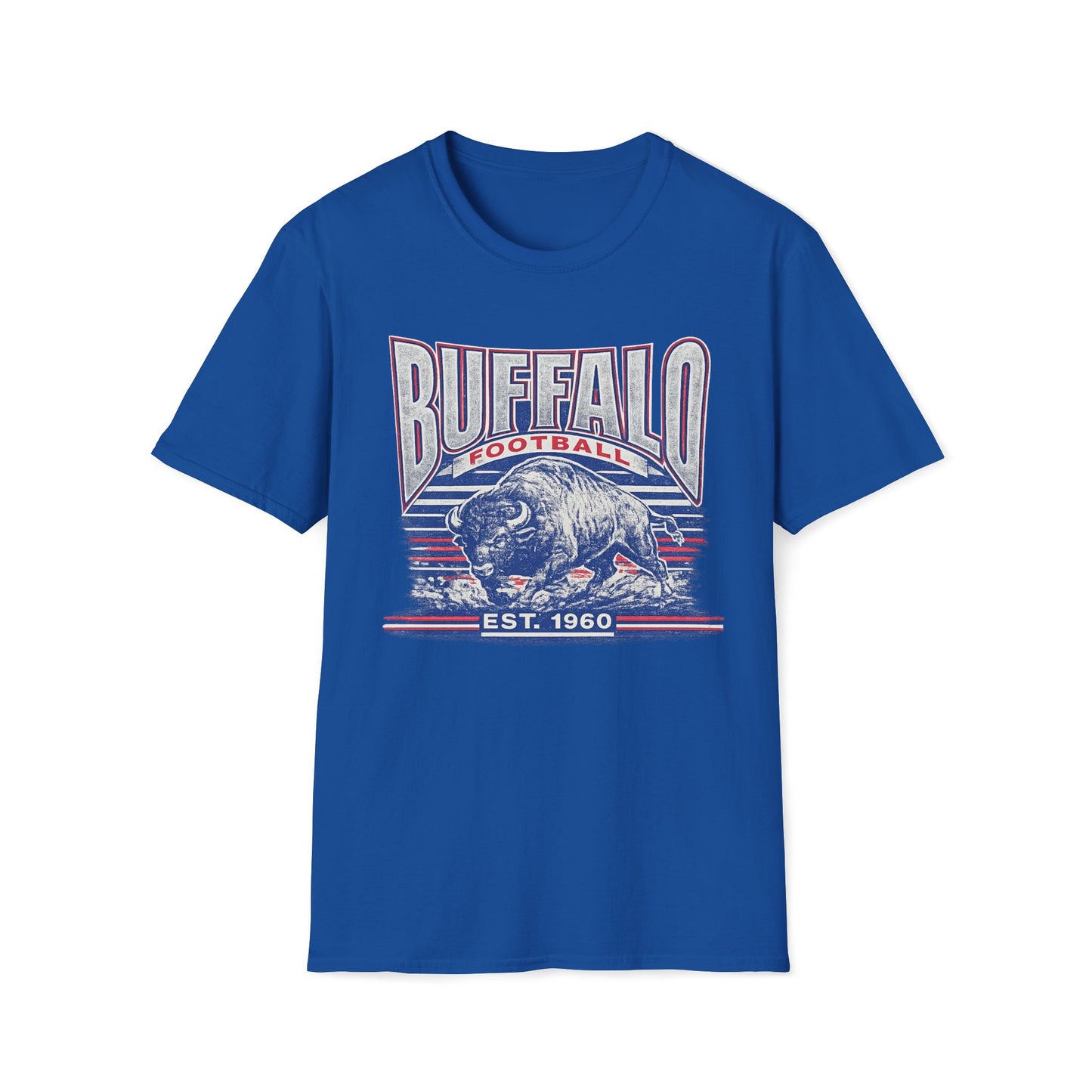 Buffalo Football Shirt – Vintage Bison Graphic Tee | Buffalo Football Apparel