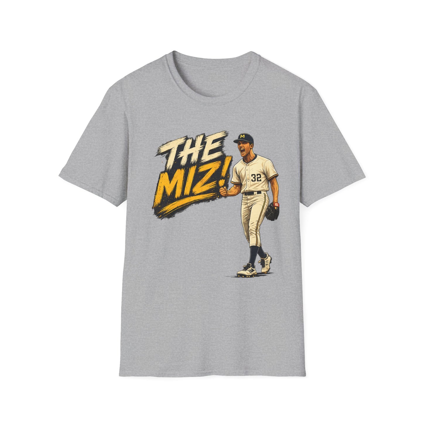 The Miz Milwaukee Baseball T-Shirt – Retro Brew City Player Graphic Tee | Teesrus716