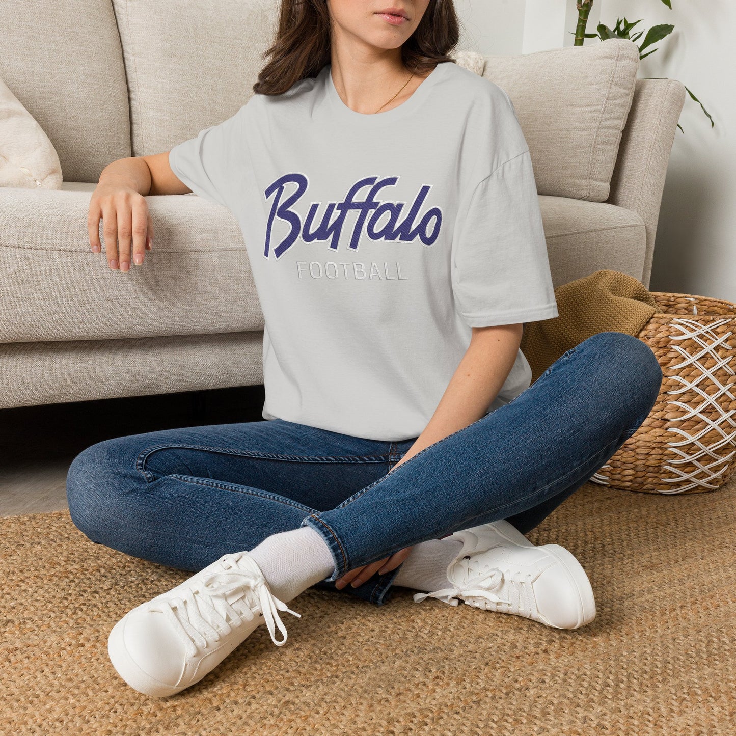 Buffalo Football Nickel City T-Shirt | Vintage Buffalo Football Graphic Tee