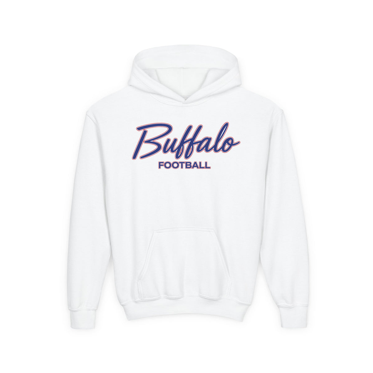 Youth Buffalo Football Hoodie – Kids 716 Football Sweatshirt