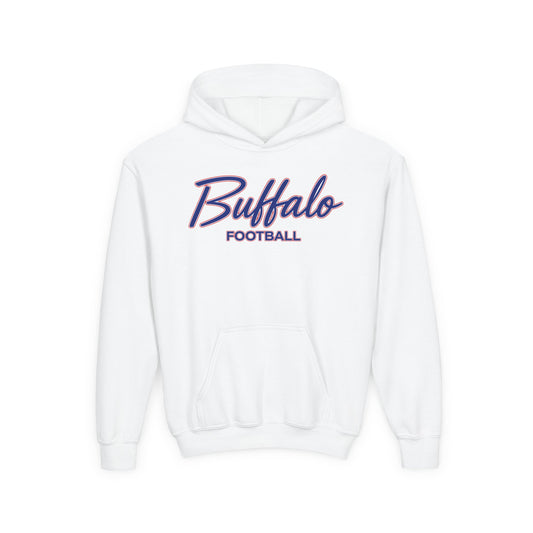 Youth Buffalo Football Hoodie – Kids 716 Football Sweatshirt