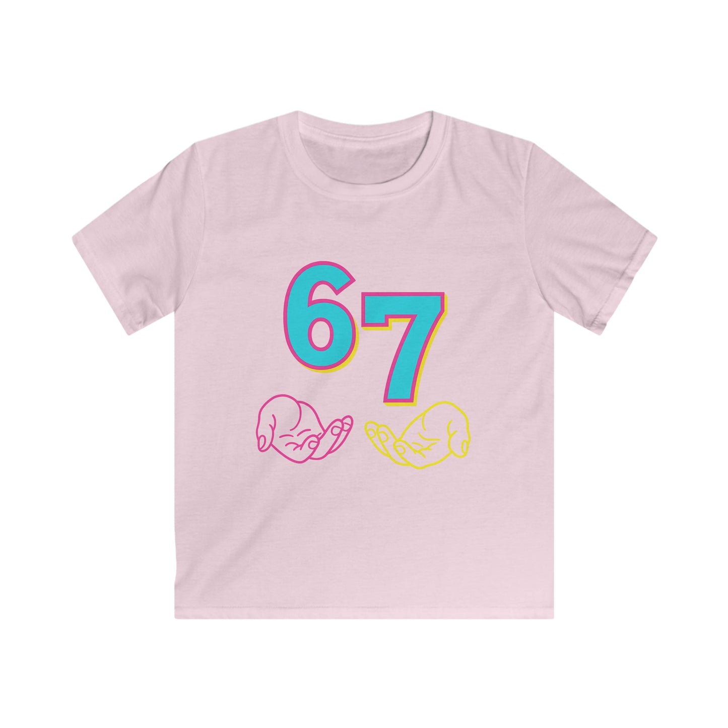 Kids Softstyle Tee Kids 6 7 TSHIRT