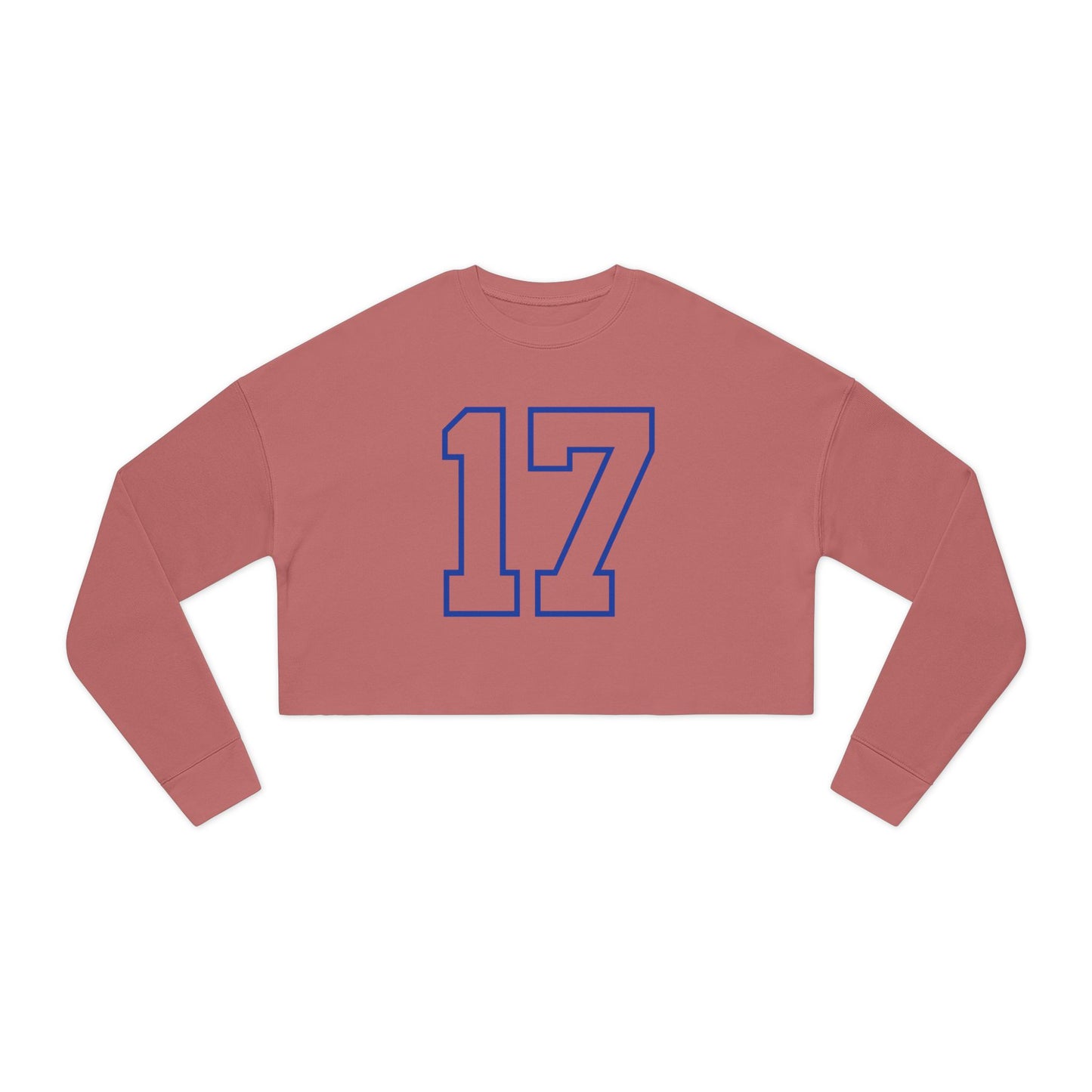 Buffalo Football Number 17 Cropped Sweatshirt