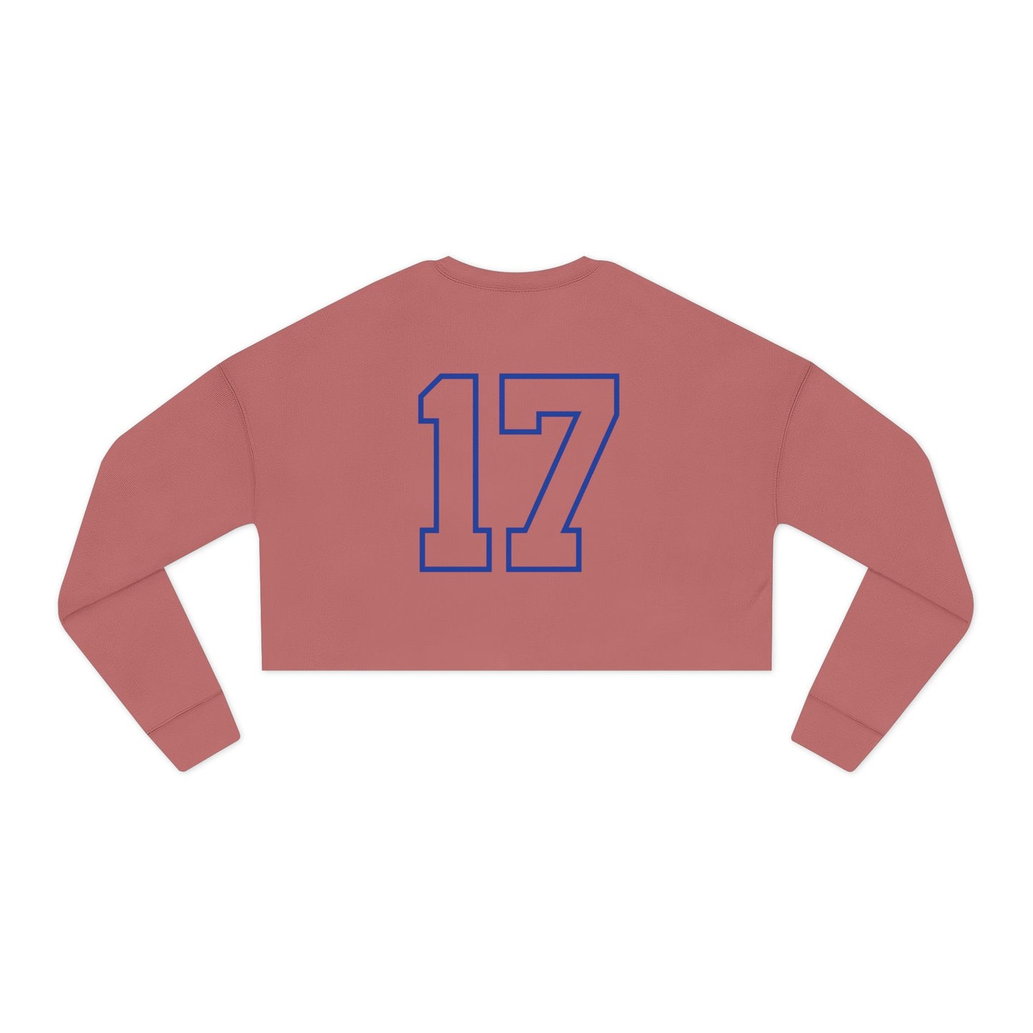 Buffalo Football Number 17 Cropped Sweatshirt