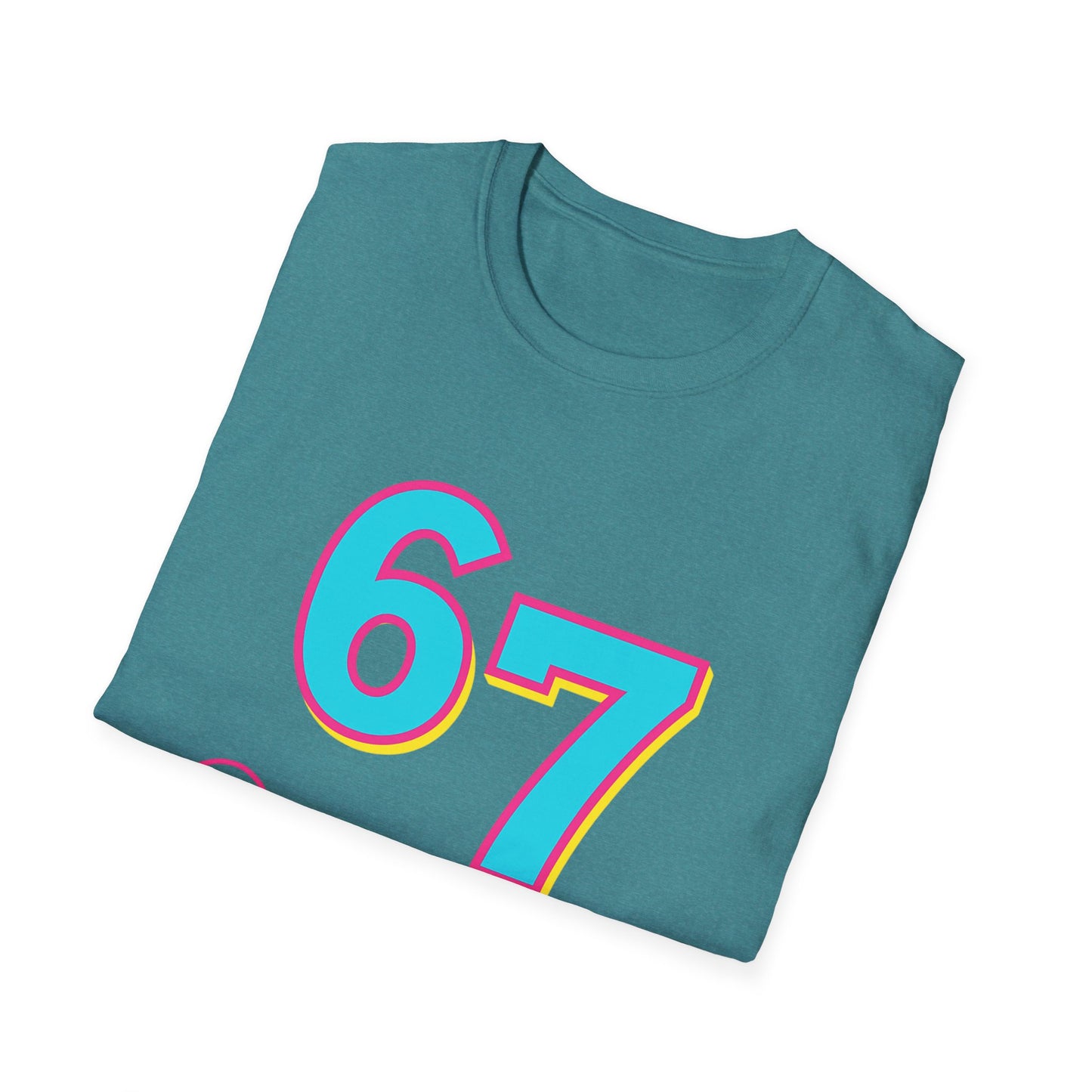 6 7 T-Shirt - Unisex Softstyle