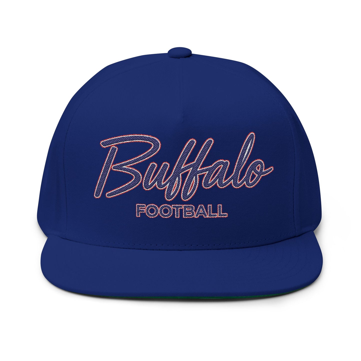 Buffalo Football Hat – Retro Script Buffalo NY Snapback Cap | 716 Sideline Gear