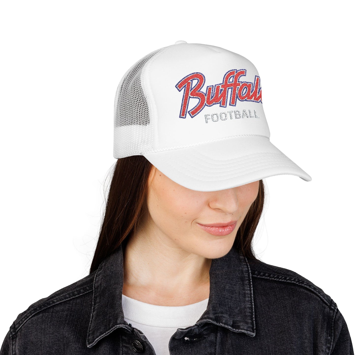 Buffalo Football Hat – Retro Buffalo NY Trucker Cap | TeesRus716
