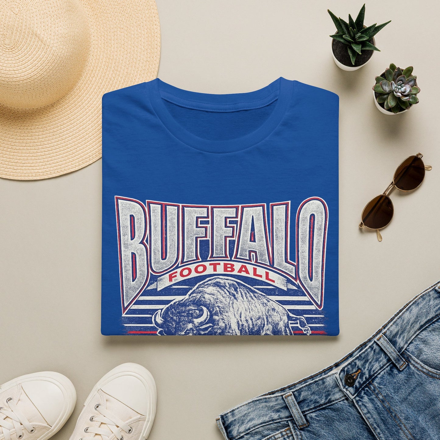 Buffalo Football Shirt – Vintage Bison Graphic Tee | Buffalo Football Apparel
