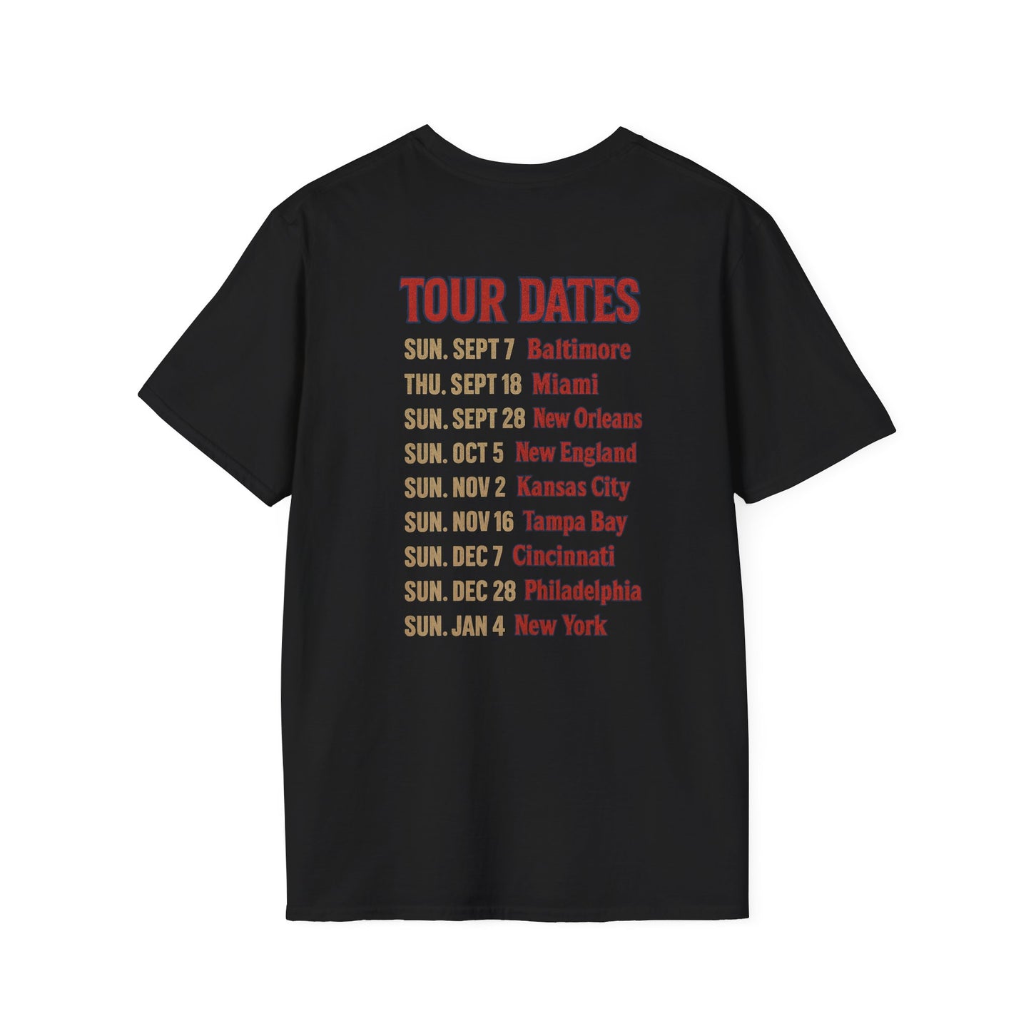 Concert Style T-Shirt - Final Season at the Ralph Parody