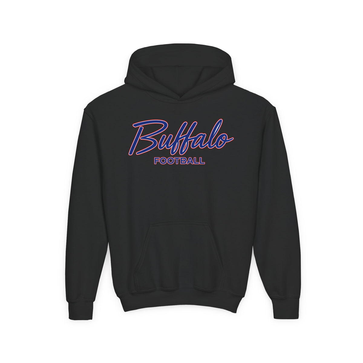 Youth Buffalo Football Hoodie – Kids 716 Football Sweatshirt