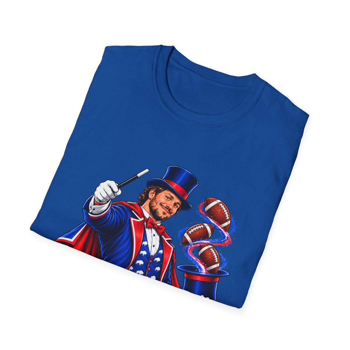 The Magician Magic Trick T-Shirt - Buffalo Footbal - TeesRus716