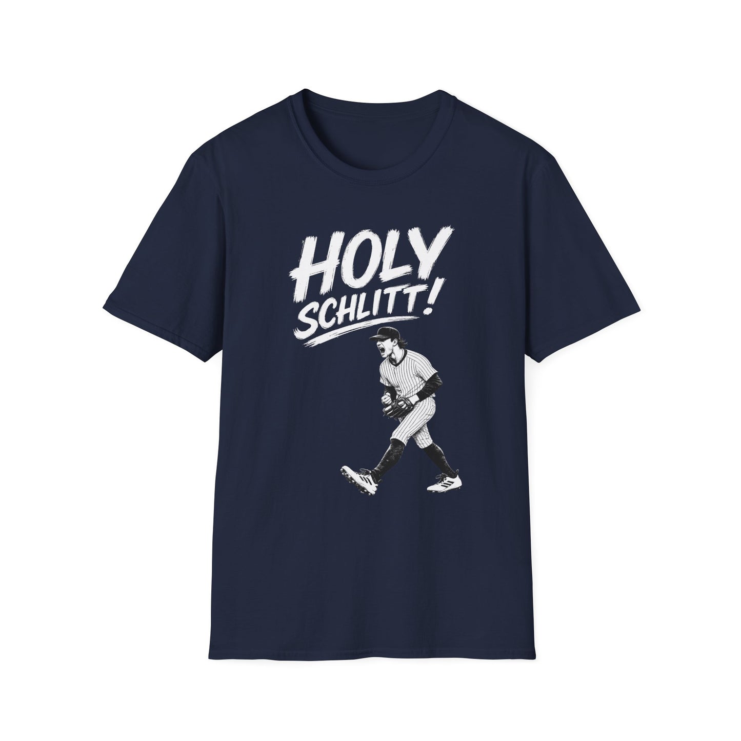 Holy Schlitt! New York Baseball T-Shirt – Retro NYC Pitcher Graphic Tee | Teesrus716