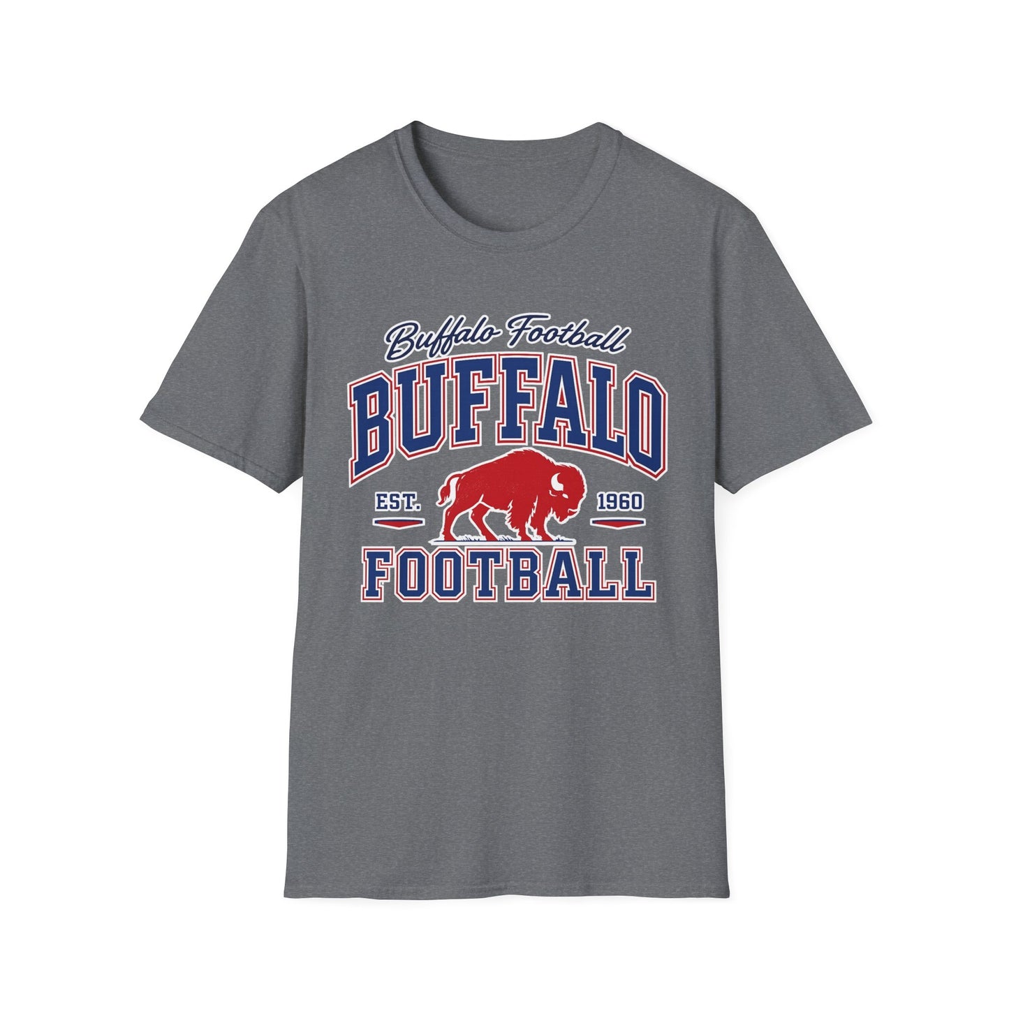 Buffalo Football Shirt | Vintage Buffalo Football T-Shirt | Buffalo Bison Fan Apparel