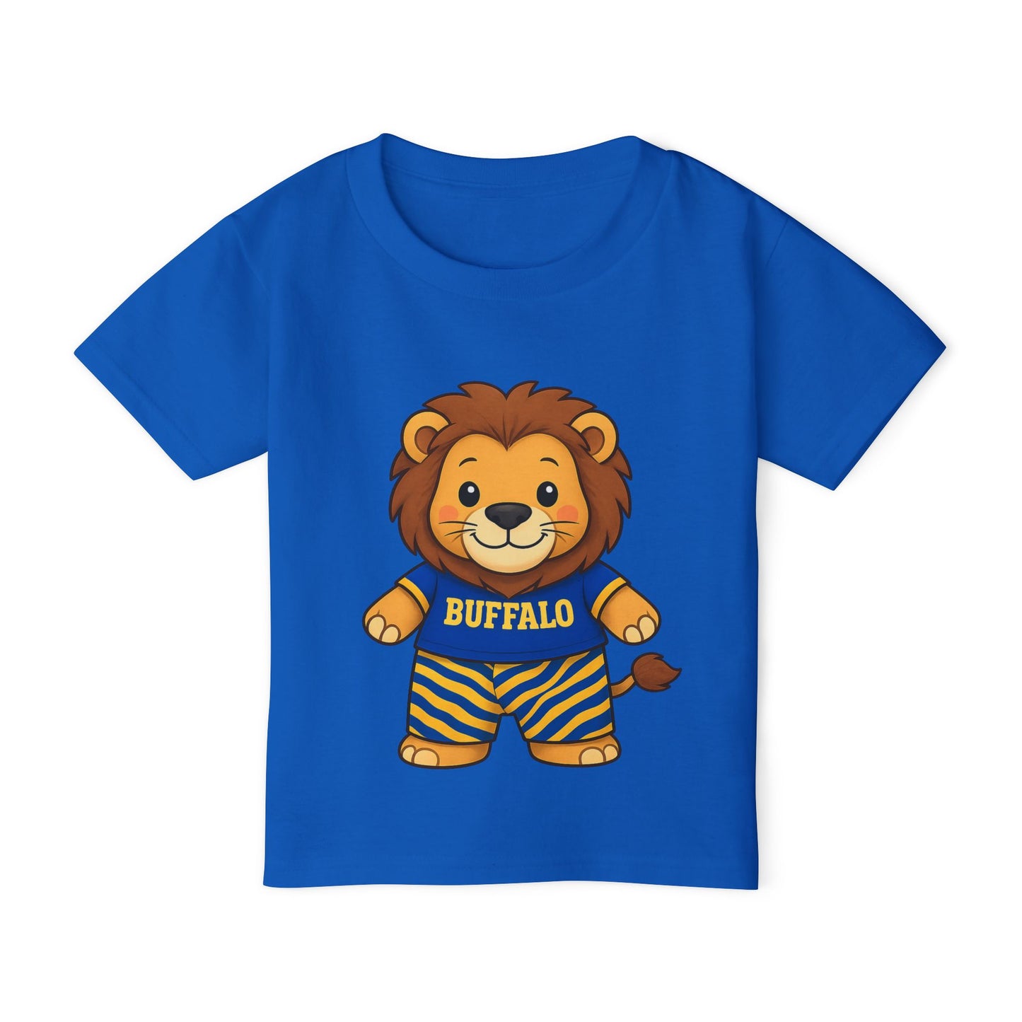 Buffalo Hockey Toddler T-Shirt – Baby Lion Graphic Tee | 716 Kids Apparel | Teesrus716