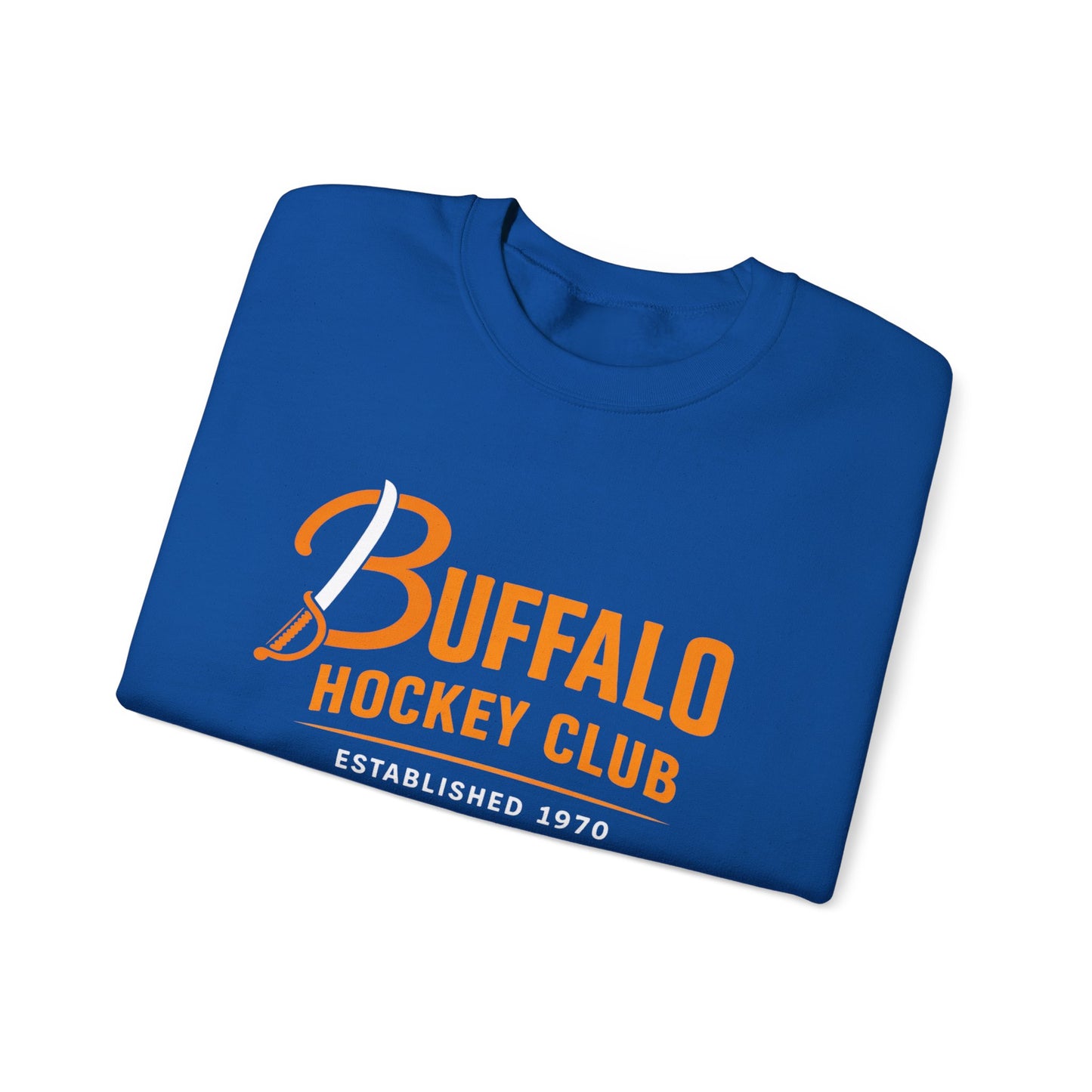 Buffalo NY Hockey Sweatshirt – Retro Hockey Club Crewneck 716 Apparel | Teesrus716