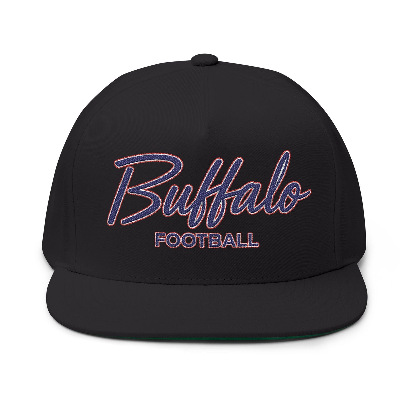 Buffalo Football Hat – Retro Script Buffalo NY Snapback Cap | 716 Sideline Gear