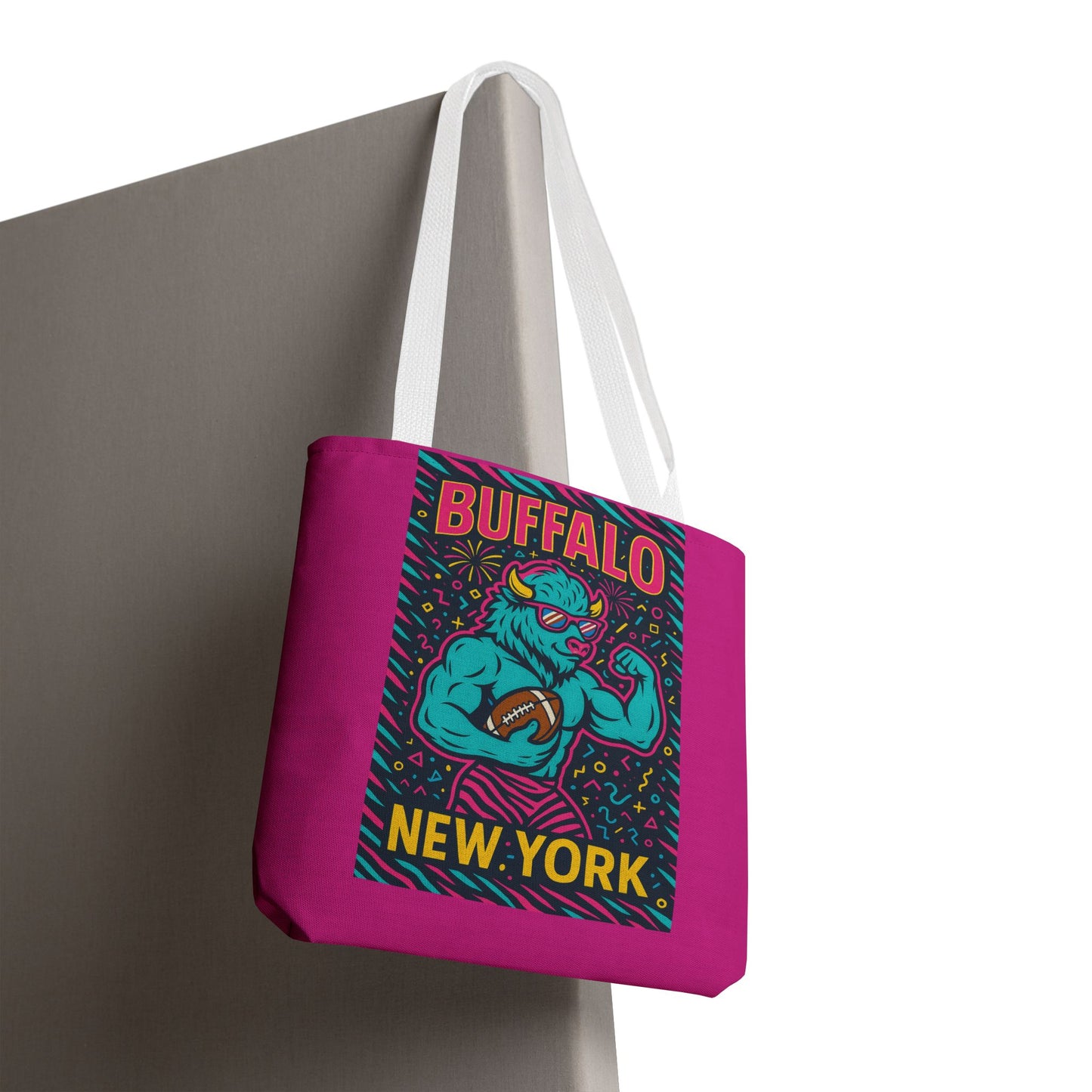 Eclectic Buffalo NY Tote Bag