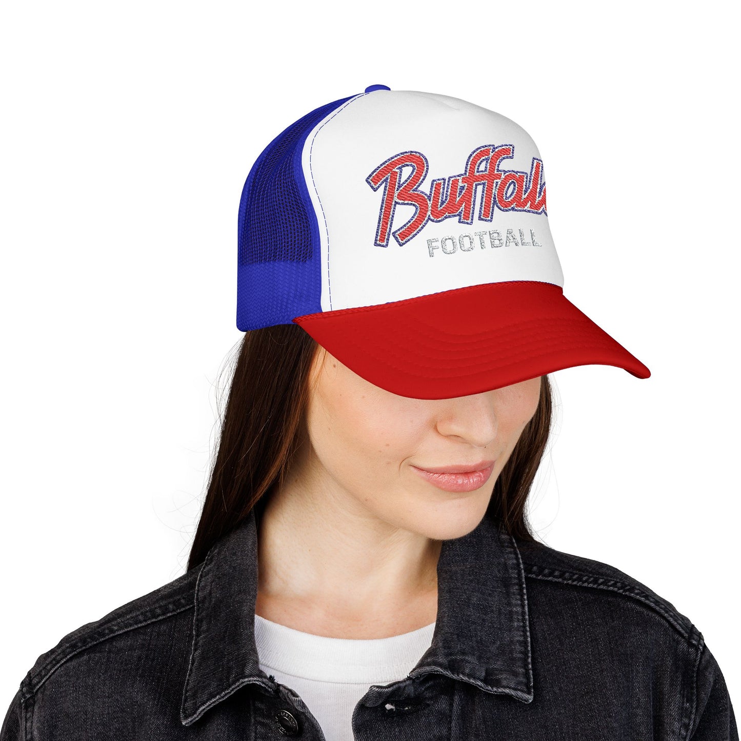 Buffalo Football Hat – Retro Buffalo NY Trucker Cap | TeesRus716