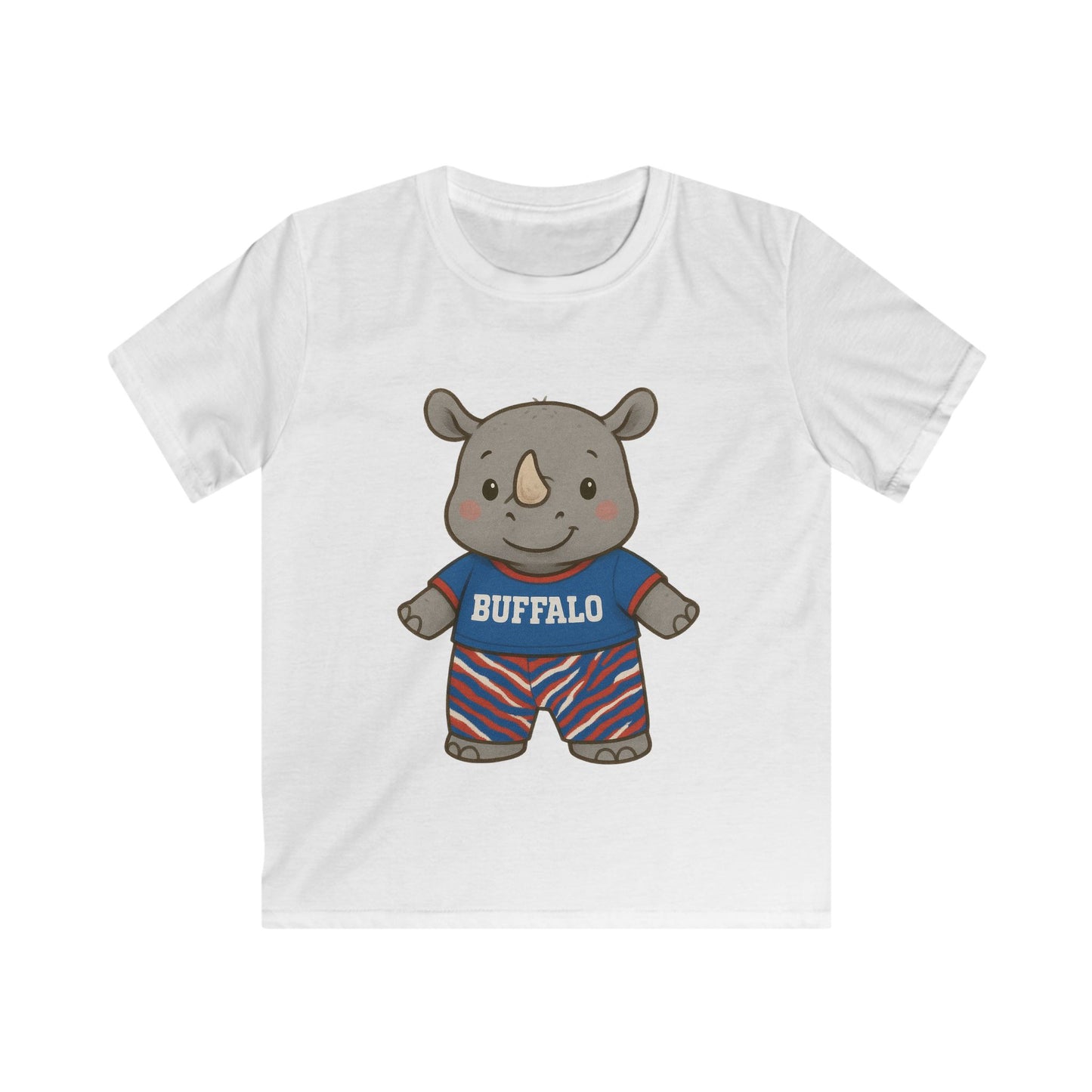Youth Buffalo Football  - Baby Rhino Tee