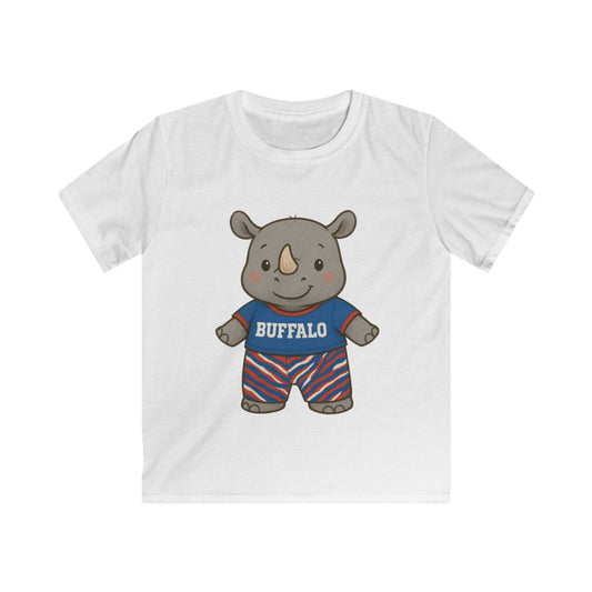 Youth Buffalo Football  - Baby Rhino Tee