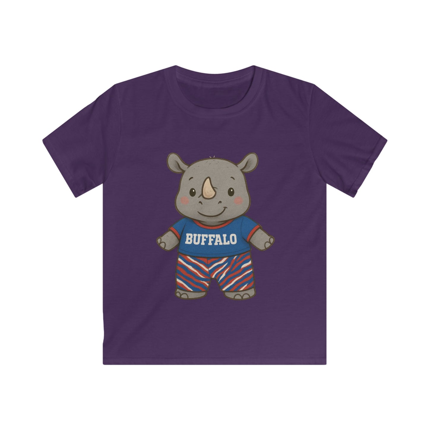 Youth Buffalo Football  - Baby Rhino Tee