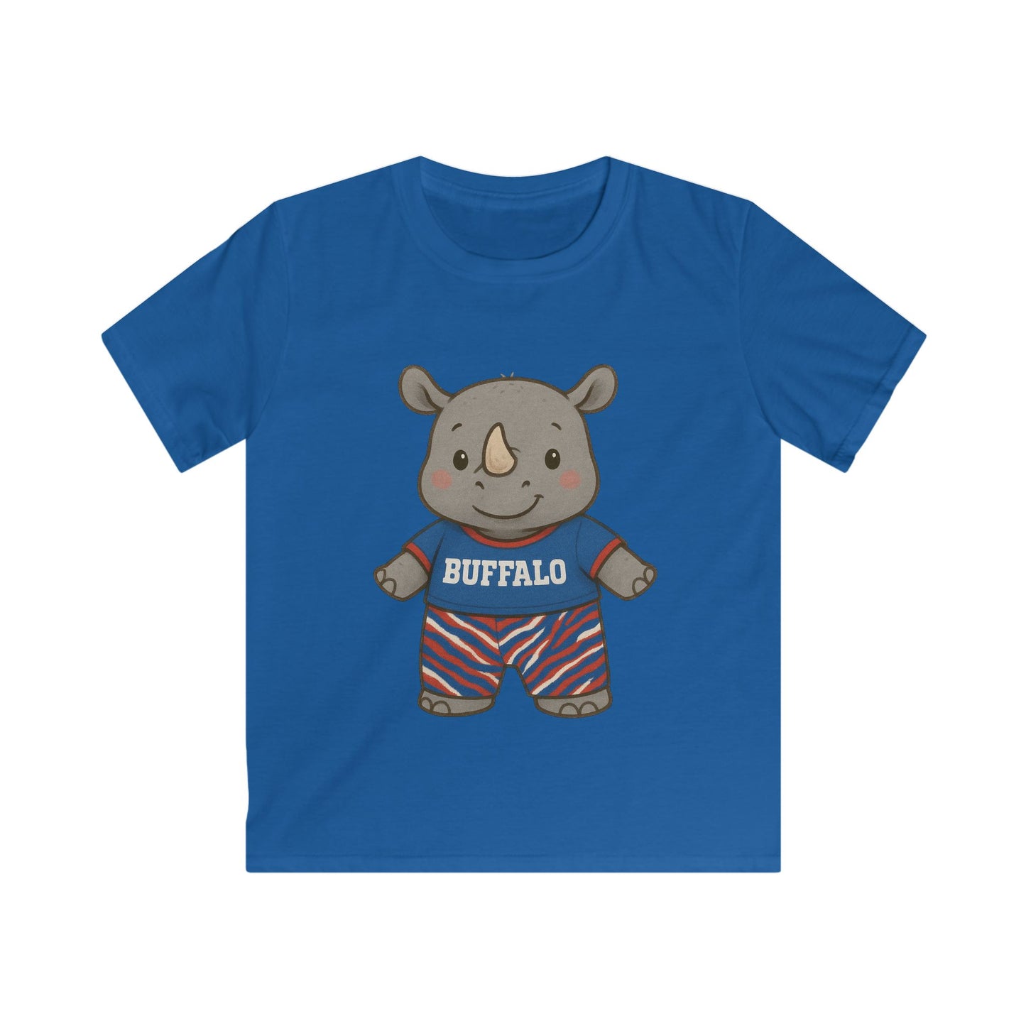 Youth Buffalo Football  - Baby Rhino Tee