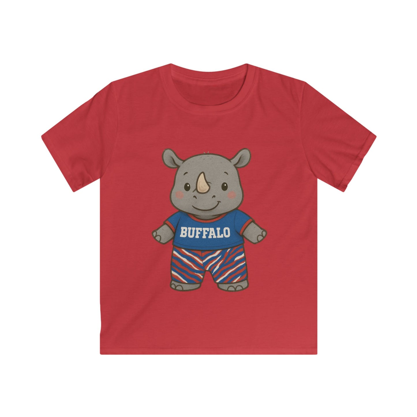 Youth Buffalo Football  - Baby Rhino Tee