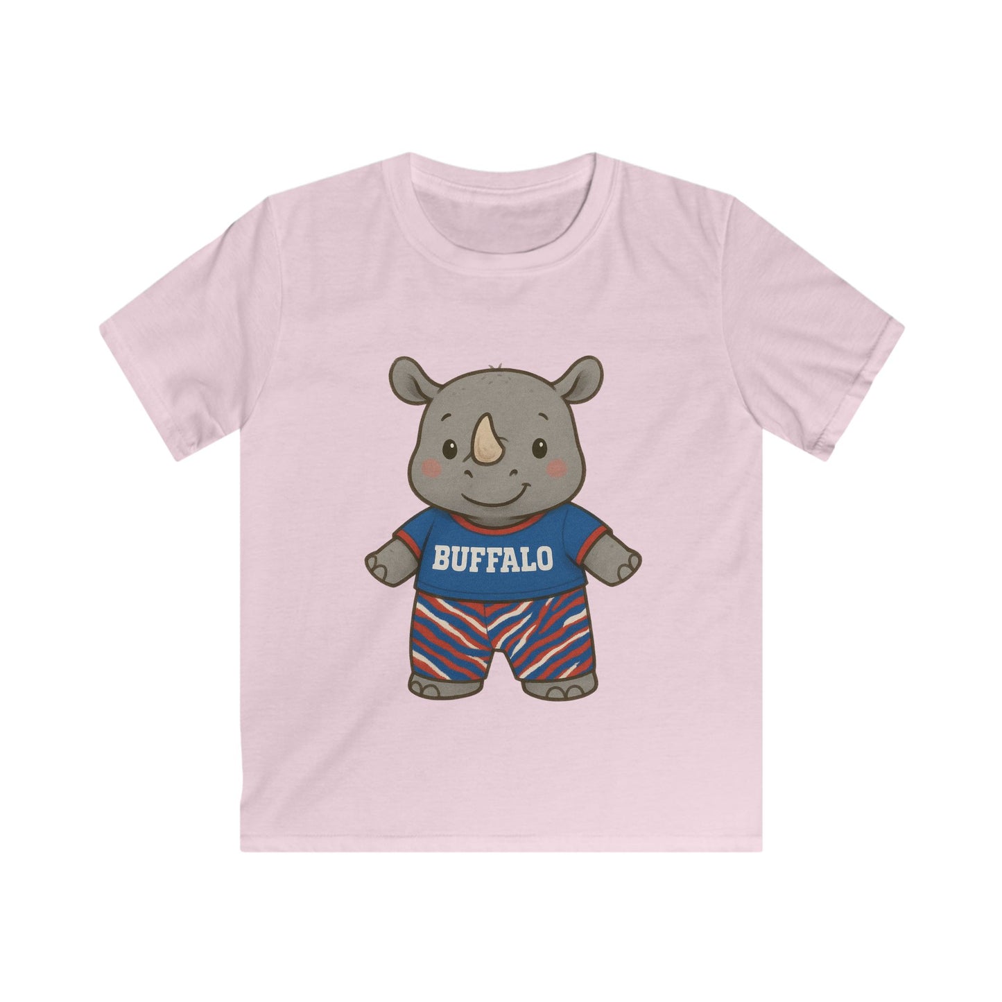 Youth Buffalo Football  - Baby Rhino Tee