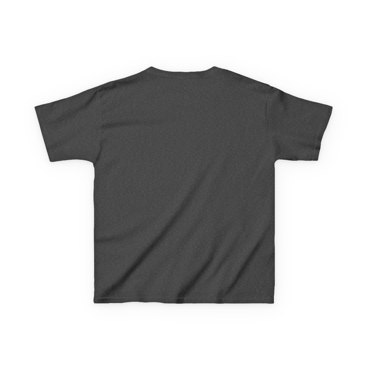 Kids Tee — Festive Buffalo with Santa Hat Christmas Shirt