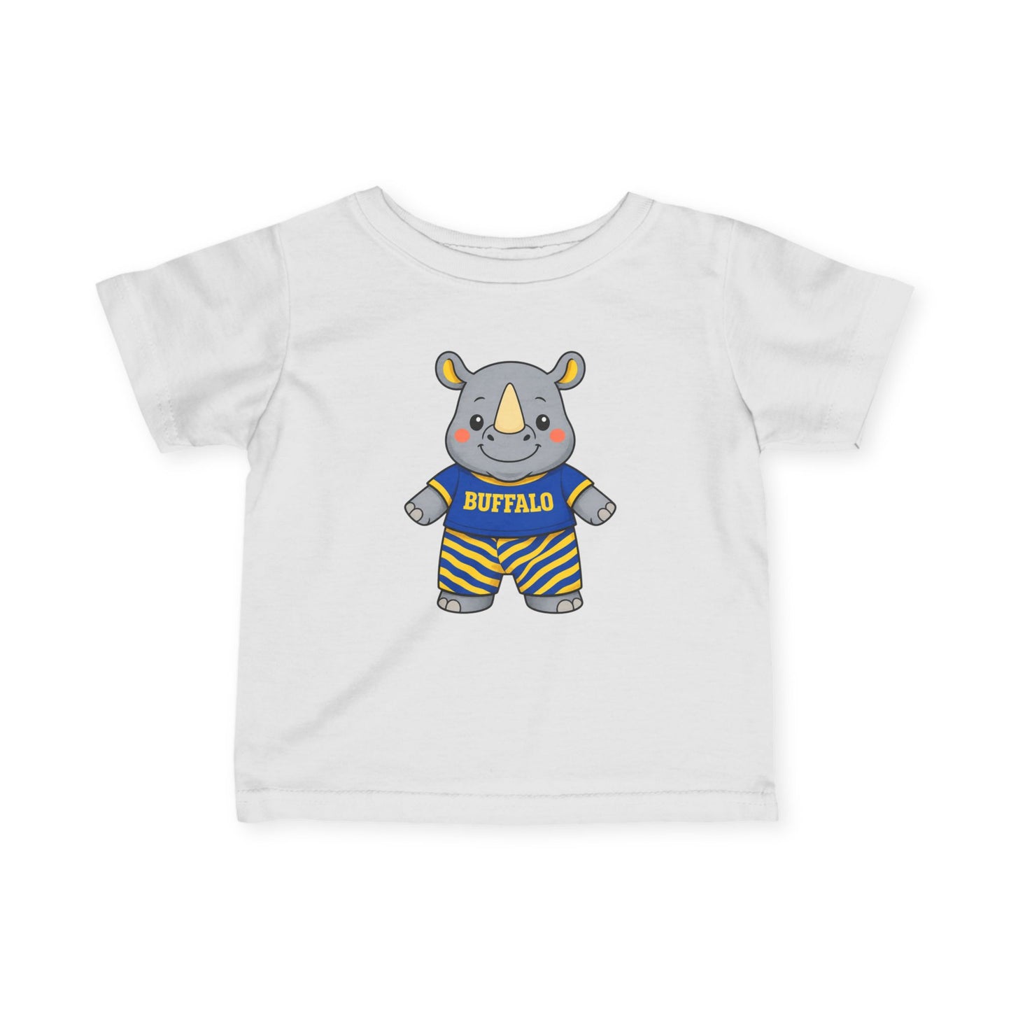 Infant Tee — Cute Buffalo Rhino Baby Shirt