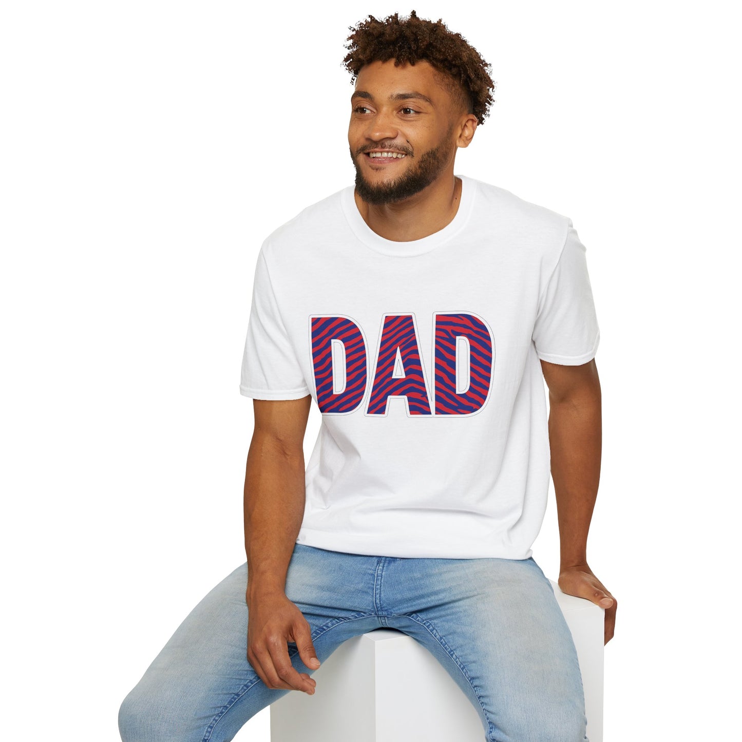 Dad T-Shirt – Patriotic Red, White & Blue Father’s Day Graphic Tee | Teesrus716