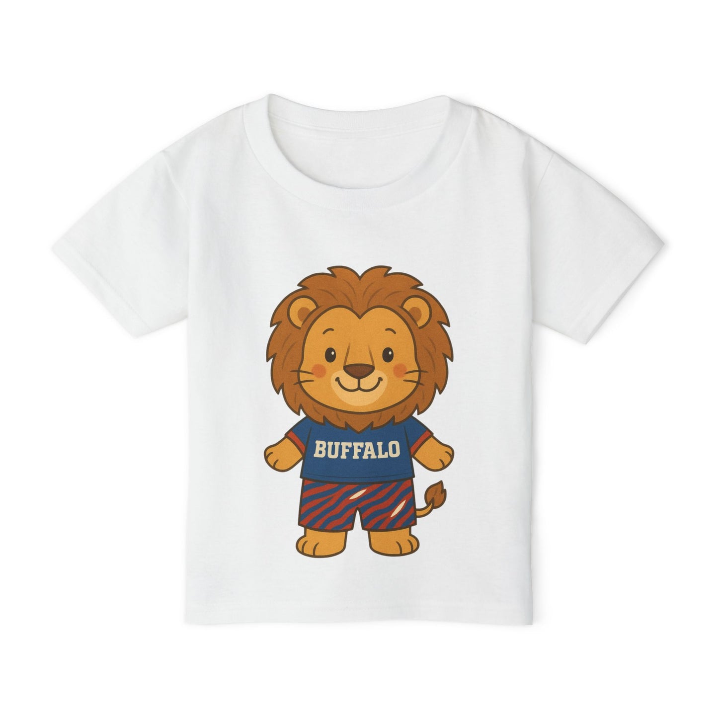 Toddler T-shirt - Cute Baby Buffalo Lion - Buffalo Football Fan Gift